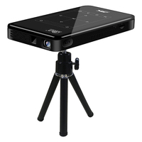 Mini projecteur portable Android 9 1G 8G, entrée 3D 4K, projecteur de films P09-II avec fonction de mise en miroir, projecteur DLP