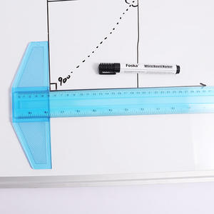 Regla en T <span class=keywords><strong>de</strong></span> Plástico Transparente <span class=keywords><strong>de</strong></span> 20 Pulgadas/<span class=keywords><strong>50</strong></span> cm, Regla en T para Dibujo, Regla Métrica en Pulgadas, Regla <span class=keywords><strong>de</strong></span> Medición Transparente para Manualidades - Product Image 6