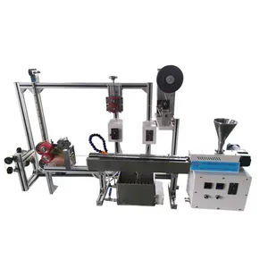 3-5 kg/saat Lab mini masaüstü PEEK PETG karbon fiber 3D filament ekstrüzyon makinesi yapım makinesi ekstrüderi