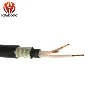 Semi-starre Kupfer kabel, 0,6/1kV, vpe-isolierte, (U1000R2V), 2x2, 5mm2