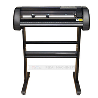 Traceur de découpe de vinyle 28 pouces (870 mm) avec alimentation papier maximale, logiciel Windows pour ordinateur, 3 lames et écran LCD