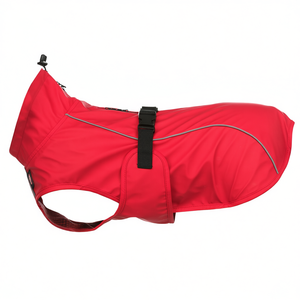 Veste imperméable pour chien Vimy XL 80 cm rouge, vêtements imperméables pour animaux de compagnie - Product Image 2