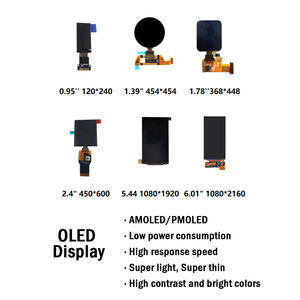 Pantalla OLED AMOLED/PMOLED de Bajo Consumo de Energía, Módulo de Pantalla LCD de 0.95'', 1.39'', 1.78'', 2.4'', 5.44'', 6.01'' - Product Image 2
