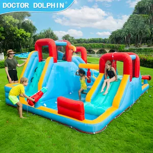 Doctor Dolphin – piscine gonflable pour enfants, jeu de fête, château gonflable, maison gonflable