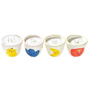 Bougie parfumée artisanale en céramique, pot de fruits mignon de dessin animé, mèche d'aromathérapie pour chambre et décoration intérieure - Product Image 4