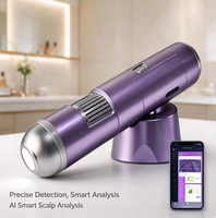 Analyseur de cuir chevelu de qualité, appareil de diagnostic capillaire, microscope capillaire numérique, analyseur de cuir chevelu USB, microscope capillaire