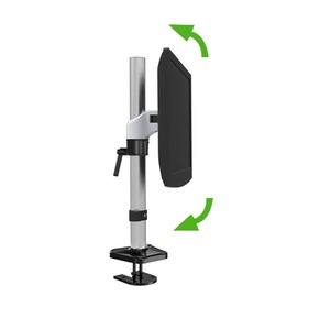 Nouveau support d'écran LCD à bras unique en aluminium, prix avantageux, gain de place, en stock, <span class=keywords><strong>rotation</strong></span> à 360 degrés - Product Image 4