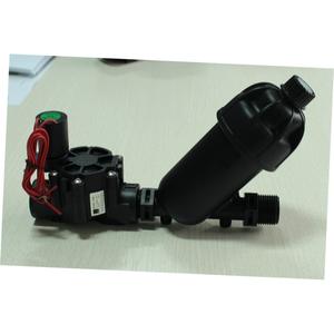 Válvula Solenoide de Riego con Filtro DN25, Control Electromagnético de Flujo de Agua y Aire, Cubierta de ABS - Product Image 3