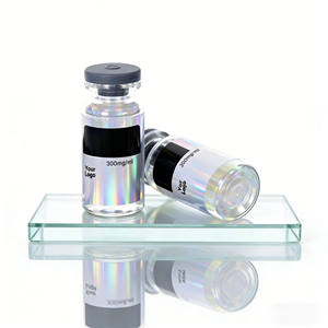 Étiquette personnalisée conforme ROHS, imperméable, adhésif permanent, durable, pour flacon de peptide de laboratoire - Product Image 6