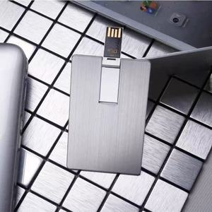 Bán buôn giá rẻ số lượng lớn USB bộ nhớ gậy nhựa trường hợp Ổ Đĩa Bút kinh doanh đồng bằng thẻ tín dụng USB Flash Ổ đĩa - Product Image 5
