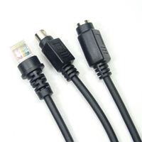 Nouveau style câble spiralé enroulé 3M Type PS2 pour clavier et lecteur de codes-barres Datalogic LS1203 LS2208