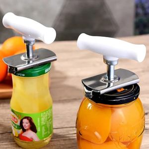 Can Opener Adjustable Stainless Steel Non-Slip Multifunction Manual Jar Bottle Bottle Lid Opener <b>Gadget</b> Home <b>Gadgets</b> Accessories - Product Image 4