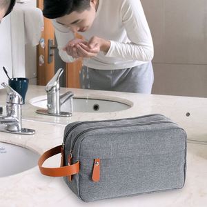 Bolsa de Aseo Oxford para Hombre con Logotipo Personalizado, Impermeable, con Separación para Artículos Secos y Húmedos, Bolsa de Almacenamiento de Cosméticos para Viajes de Negocios, Venta al Por Mayor - Product Image 2