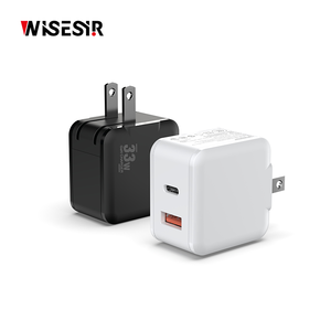 Caricatore veloce WISESIR 33W PD Gan caricabatterie da parete adattatori originali per telefono cellulare per <span class=keywords><strong>Iphone</strong></span> domestico adattatore universale caricabatterie PD - Product Image 1