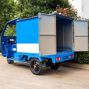 Triciclo Eléctrico Personalizado de 48V 60V con Cabina, Vehículo de Transporte Eléctrico - Product Image 2