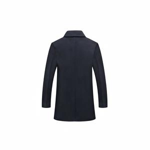 Abrigo de Invierno Personalizado con Logotipo OEM para Mujer, Abrigo Largo y Cálido de Algodón Grueso Bomblook, Abrigo de Lana con Botones de Fibra de Bambú para Hombre - Product Image 1