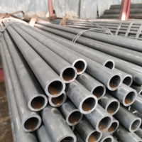 Tubería de Acero al Carbono Laminada en Caliente Sin Costuras OD12'' API 5L A106 GR. Tubería de Pared Gruesa con Certificación CE/BIS, Estándar ASTM B/A53