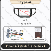 Autoradio GPS DSP 9'' pour Spirior 2009-2013 LHD, Panneau décoratif texturé double DIN