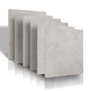 Foshan 600x600mm Mat Rustique Carrelage de Sol Usine Béton Style Gris <span class=keywords><strong>Ciment</strong></span> Porcelaine Rustique Antidérapant Carrelage Céramique - Product Image 1