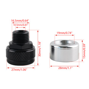 Adaptador de Sensor de Temperatura del Aire de Admisión K20 K24 de Aluminio para Honda Kia Swap EG EK - Product Image 2