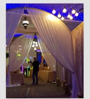 Support télescopique pour tapis de cérémonie, pôle en aluminium, pour événement, mariage