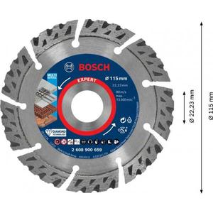 BOSCH - 2608900667 Disque de coupe diamant Expert MultiMaterial-LAMES ET DISQUES DE COUPE EAN 4059952540023 LAMES DIAMANTES - Product Image 2