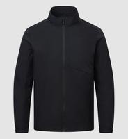 Blouson bomber décontracté LZ111 à fermeture éclair, doublure en maille monocouche, 100 % polyester, aération sous les aisselles, poche poitrine gauche, stock Yiwu