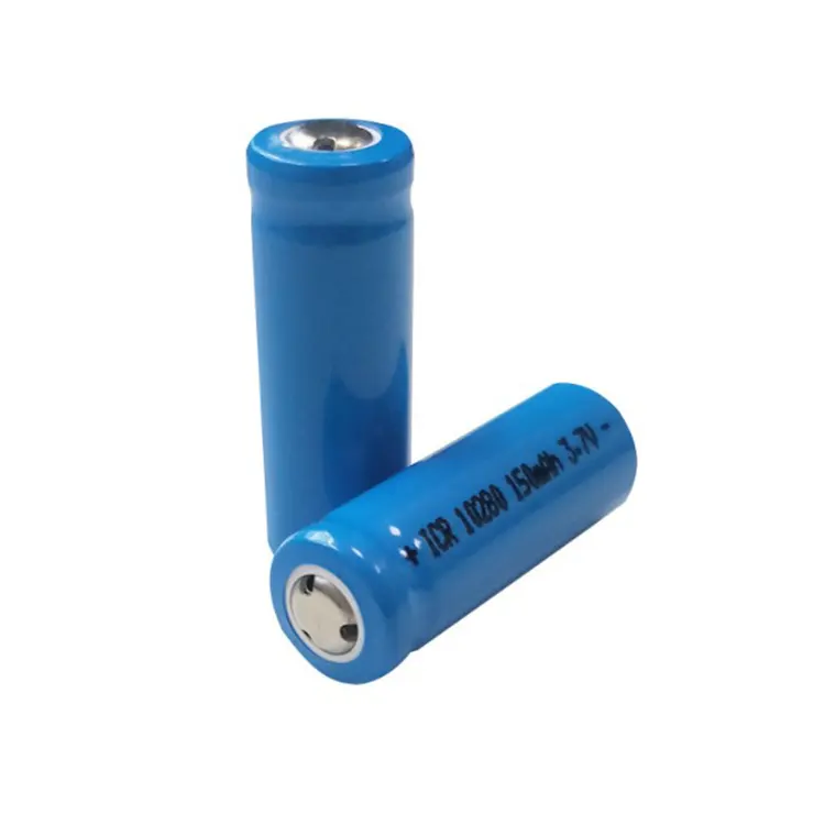 Li ionen batterie 10280 3.7V 150mAh 160mAh 180mAh 2/3AA größe wiederaufladbare lithium-ionen batterie