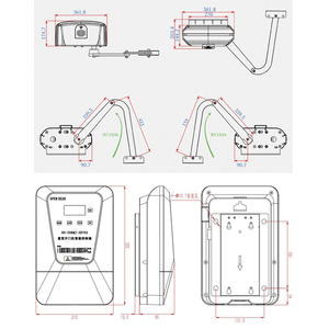 Moteur de portail coulissant automatique OEM/ODM de haute qualité, étanche IP65, capacité de charge 800 kg, système d'ouverture de portail, opérateur de porte automatique - Product Image 2