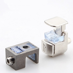 Soporte Ajustable y Duradero de Aleación de Zinc para Tablero de Vidrio, Acabado Cromado, para Vitrina de Vino, Escritorio de Oficina, Estante Divisorio - Product Image 3