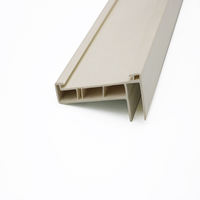 Profilés en plastique PVC pour protection d'angle de bureau, moulage par extrusion