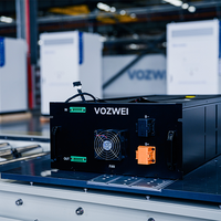 Système de stockage d'énergie à batterie VOZWEI V-BAT-100WP-2H 8000+ cycles, rendement de 90 %, sortie 30/40/50 kW, armoire PV-plus-ESS 100 kWh pour la maison