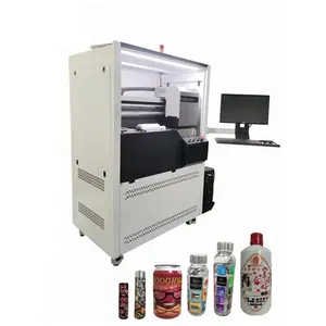 Voigojet 360 máquina de impresión de tarros acrílicos de porcelana con patrón de cilindro de inyección de tinta ultravioleta inteligente de alta tecnología