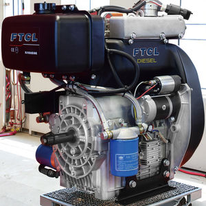 New 23HP 4-Stroke Two Cylinder Turbo Diesel <strong>Engine</strong> Air Cooling for Marine Ship &amp; Farm Industrial Usage - Product Image 2