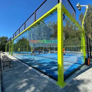 ที่มีคุณภาพสูง Padel สนามเทนนิสโรงงานขายร้อน Canchas De Padel