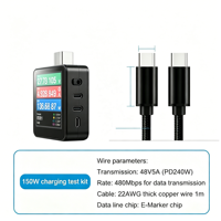 KM003C  ChargerLAB POWER-Z Probador de Capacidad USB PD3.1 con Protocolo PPS 50V 6A, Rango Dual Tipo-C USB