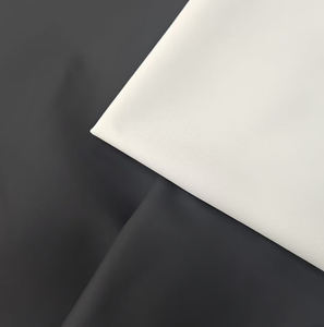 NIKO moda Oxford poliéster sólido Pu revestimiento impermeable repelente al agua chaqueta bomber abrigo tela - Product Image 6