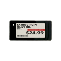 Etiqueta Electrónica de Precio Digital ESL Inalámbrica de Larga Duración con Tinta Electrónica BWRY de 4 Colores en Oferta para Supermercados y Comercios Minoristas