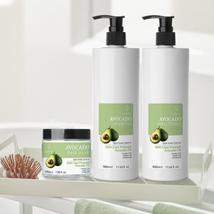 Qquaker <span class=keywords><strong>cheveux</strong></span> bouclés shampooing et revitalisant pour la croissance des <span class=keywords><strong>cheveux</strong></span> hydratant avocat shampooing et revitalisant Champu - Product Image 1