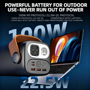 Batería Externa Portátil de Gran Capacidad 60000mAh con Pantalla LED, <span class=keywords><strong>Carga</strong></span> Rápida de 100W para Laptops y Teléfonos - Product Image 3