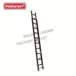 9.6m <strong>Black</strong> Attic Escape Aluminum Telescopic Step <strong>Ladder</strong> with Hook - Product Image 4