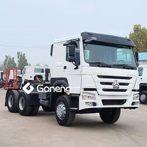 Sol sağ el sürücü 40 50 ton cnhtc kullanılan sinotruk howo 6x4 kamyon kafa traktör 6*4 çin sıcak satış