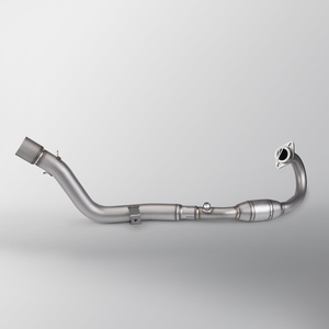 Tubo deslizante para <span class=keywords><strong>Honda</strong></span> <span class=keywords><strong>CRF300</strong></span> CRF300L <span class=keywords><strong>Rally</strong></span> 2021 2022-2024, tubo de escape para motocicleta modificado, tubo frontal de Escape inoxidable de 51mm - Product Image 5