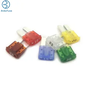 5A 7.5A 10A 15A 20A 25A 30A 32V Micro 2 Blade Fuse For Most Vehicles Such As RV Truck SUV Tricycle Motorcycle DC Applications,