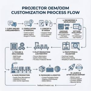 Proyector DLP para Cine en Casa S500 2026, Portátil, 4K, 3D, Full HD, Alto Brillo, Enfoque Automático, Sistema Operativo Android 5G, para Exteriores, 2G - Product Image 6