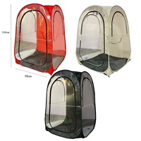Tente de peinture pop-up portable pliable avec fenêtres transparentes pour aérographe et peinture automobile DIY