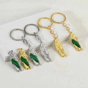 Llavero Religioso de <span class=keywords><strong>Santiago</strong></span> de la Comunión de <span class=keywords><strong>Santiago</strong></span>, Llavero Católico de Esmalte con Pedrería, Regalo de Recuerdo para Peregrinos del Camino de <span class=keywords><strong>Santiago</strong></span>, Venta al por Mayor - Product Image 2