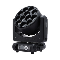 12x40W RGBW 4in1 LED Bee Eyes Zoom Wash Moving Head Par-Scheinwerfer für DJ Disco Club Bar