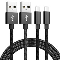Pas cher prix bonne qualité nylon tressé charge rapide 3A micro type c usb c câble chargeur c câble pour iphone 15 16 pro max