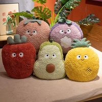 Knuffel Ananas Handwarmer Kussen Aardbei Bedside Tatami Fruit Kussen Sofa PP Katoenen Vulling China